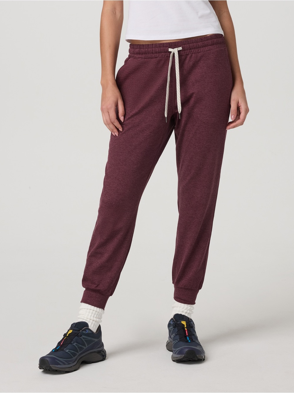 Vuori Performance Joggers Sweatpants Fig Heather‎